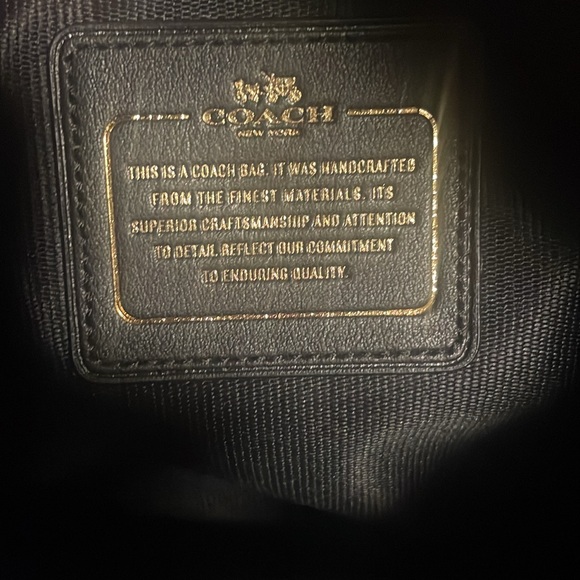 Coach Whiplash Dakotah pebble leather Flap Crossbody - Picture 6 of 7